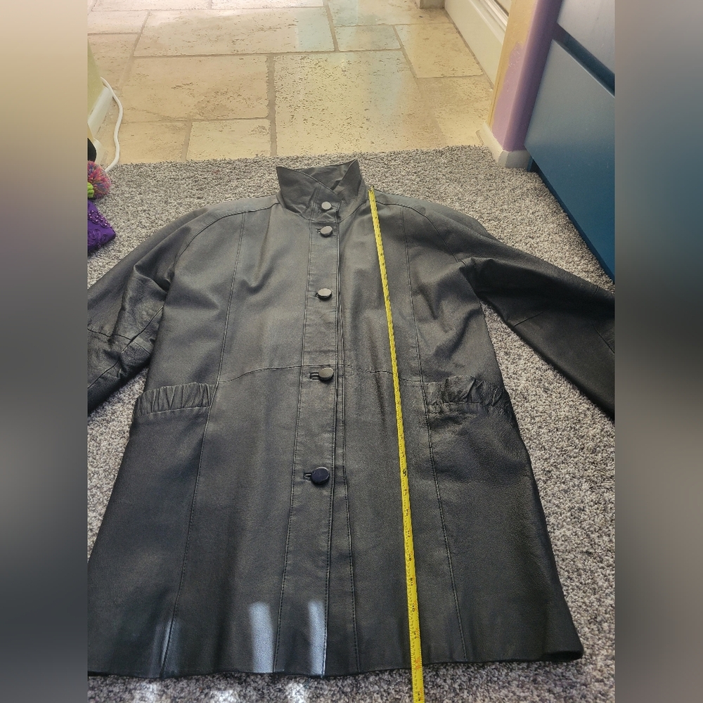 Black Leather Jacket - Picture 11 of 13